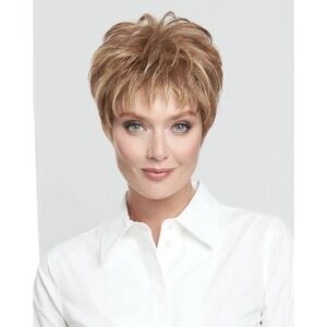 Raquel Welch Here To Stay Average RL12/22SS SS Cappuccino Short Wig NWT 21475
